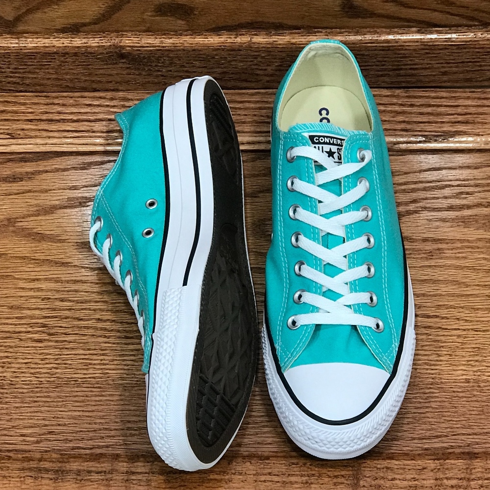 Converse CTAS Ox Pure Teal Shoes - Picture 5 of 8